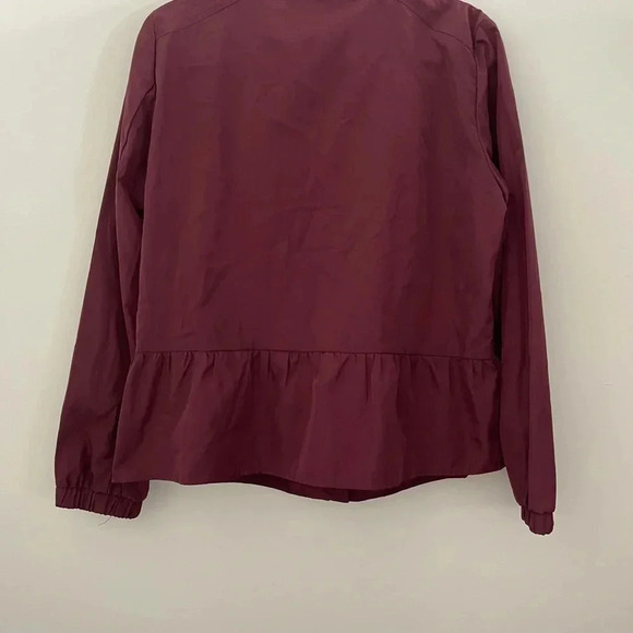 🔥3x Host Pick🔥 Ann Taylor Loft peplum windbreaker - Picture 6 of 7
